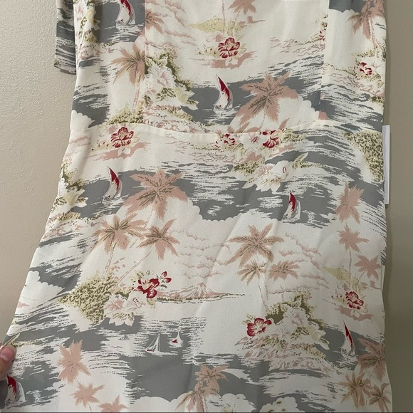 Reformation | NWT Christine Ruffle Mini Dress in Long Beach Size 12 - Picture 6 of 11